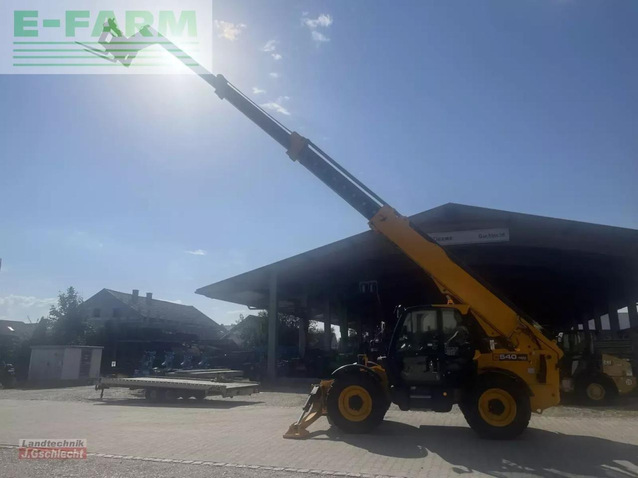 מלגזה JCB 540-180 hi-viz: תמונה 17