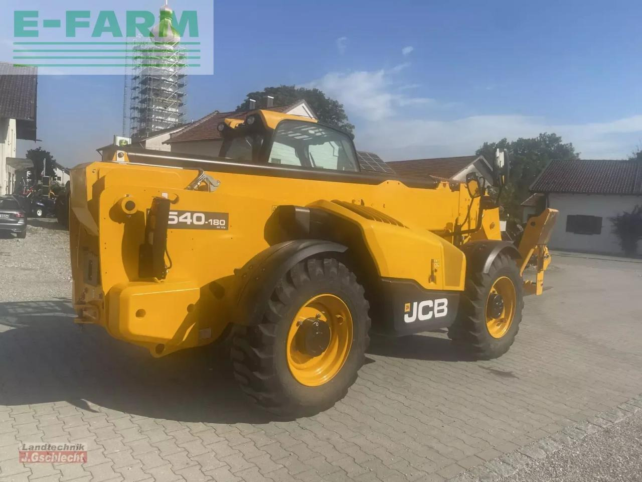 מלגזה JCB 540-180 hi-viz: תמונה 10