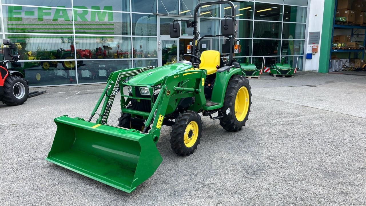 John Deere 3025E - טרקטור חקלאי: תמונה 1 John Deere 3025E - טרקטור חקלאי: תמונה 1