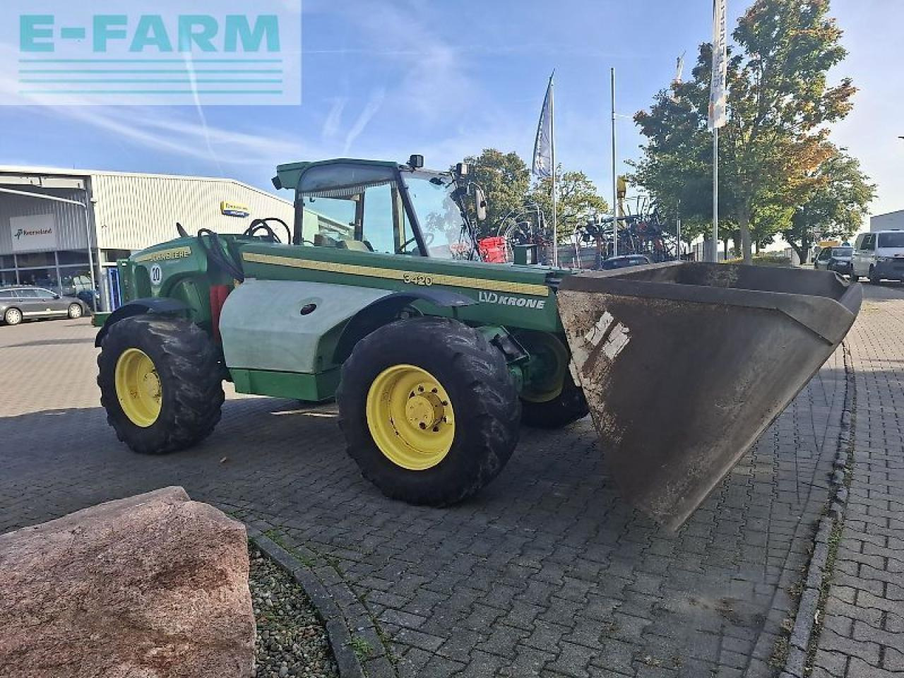John Deere 3420 mit schaufel und palettengabel - מפעיל טלסקופי: תמונה 4 John Deere 3420 mit schaufel und palettengabel - מפעיל טלסקופי: תמונה 4