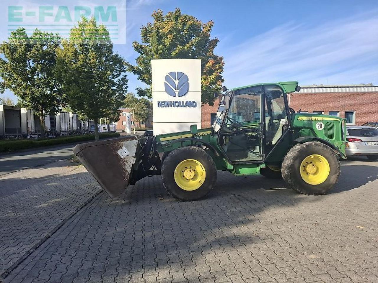 John Deere 3420 mit schaufel und palettengabel - מפעיל טלסקופי: תמונה 1 John Deere 3420 mit schaufel und palettengabel - מפעיל טלסקופי: תמונה 1