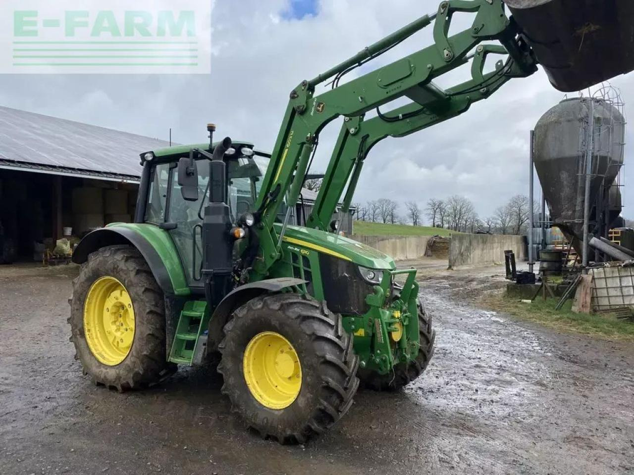John Deere 6110 m command quad + - טרקטור חקלאי: תמונה 3 John Deere 6110 m command quad + - טרקטור חקלאי: תמונה 3