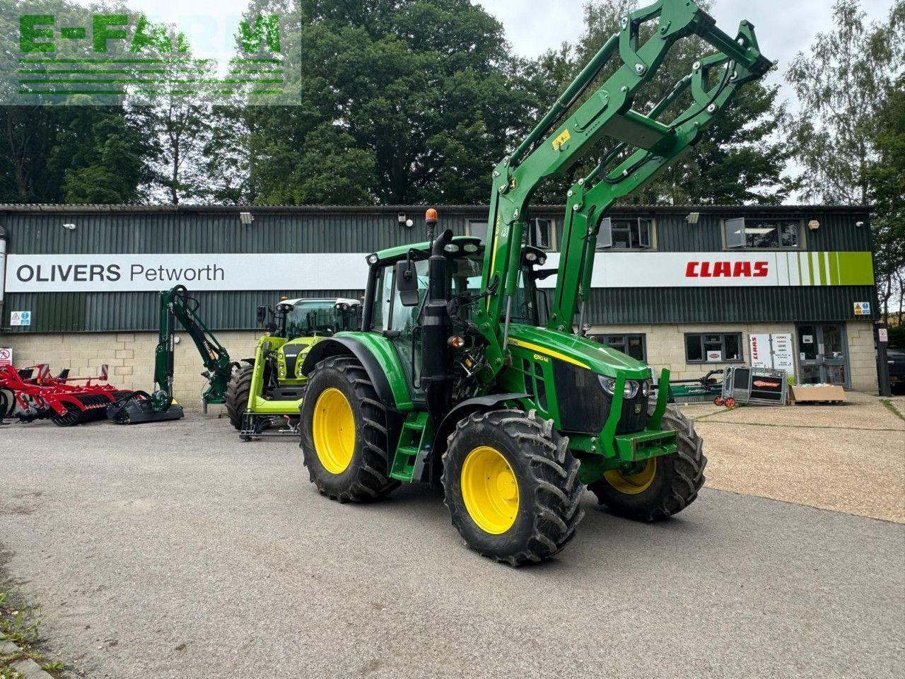 John Deere 6110M - טרקטור חקלאי: תמונה 1 John Deere 6110M - טרקטור חקלאי: תמונה 1