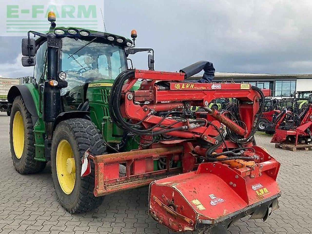 John Deere 6110r kommunal - טרקטור חקלאי: תמונה 4 John Deere 6110r kommunal - טרקטור חקלאי: תמונה 4