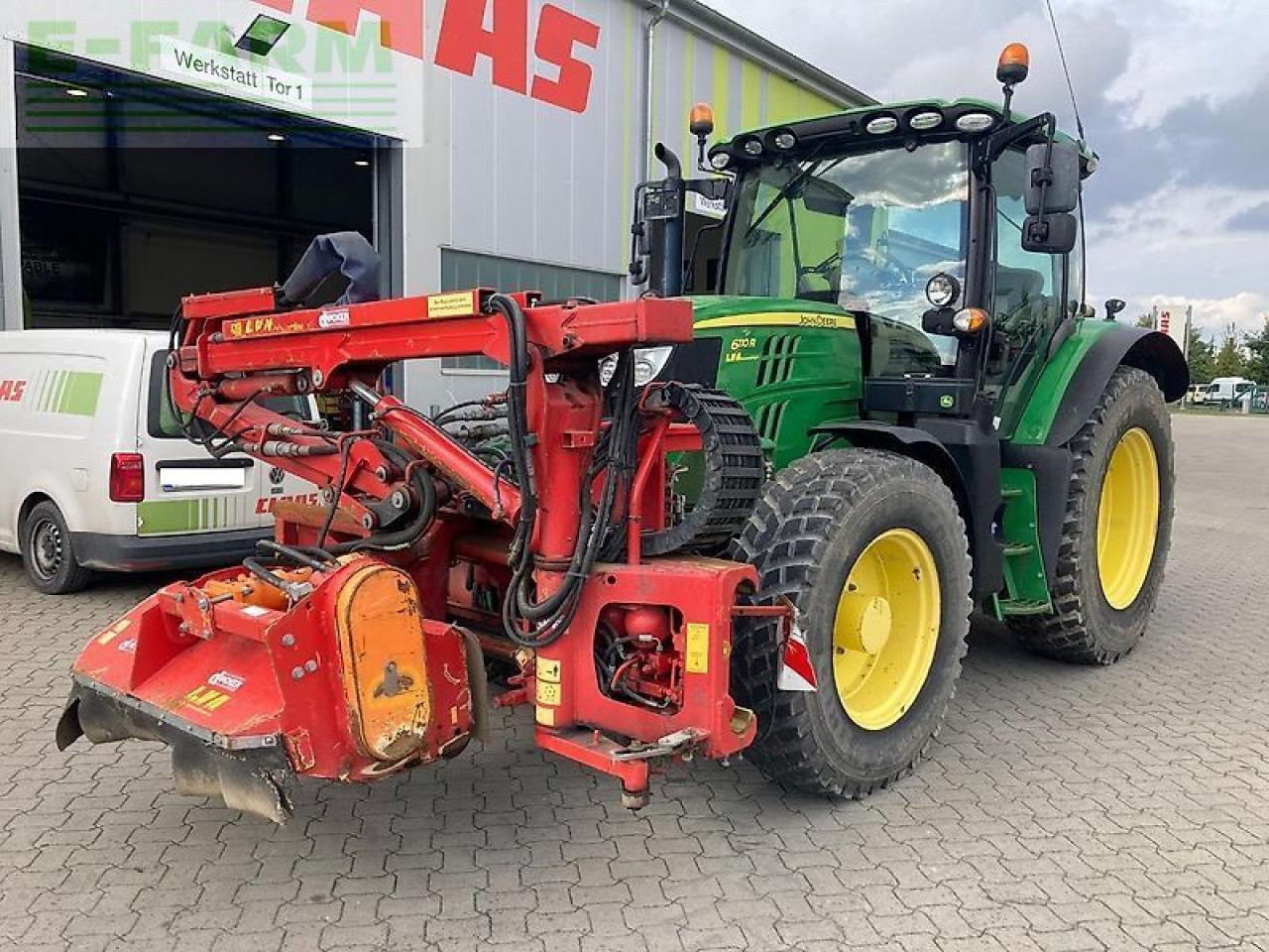 John Deere 6110r kommunal - טרקטור חקלאי: תמונה 2 John Deere 6110r kommunal - טרקטור חקלאי: תמונה 2