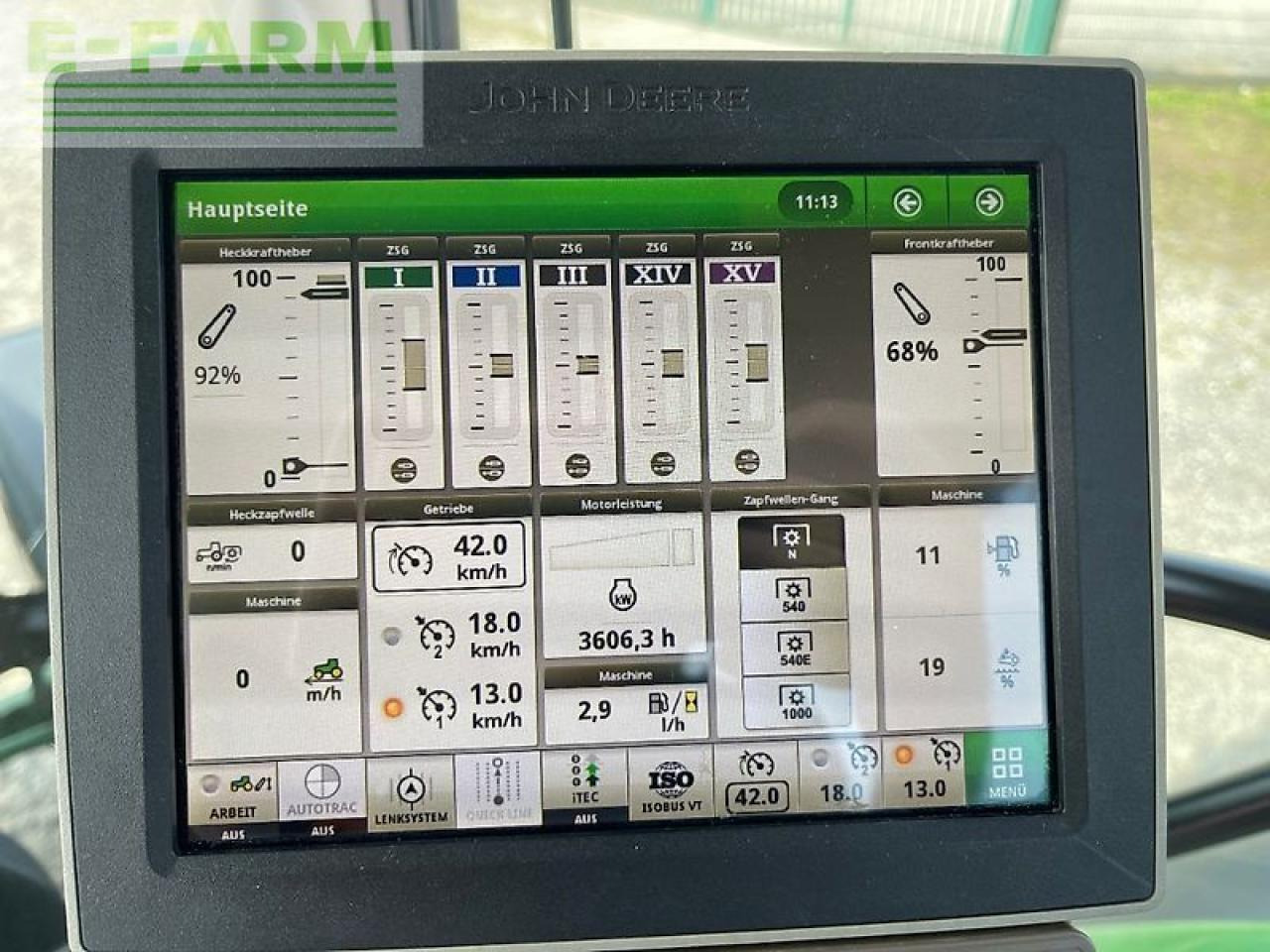 טרקטור חקלאי John Deere 6130r: תמונה 16