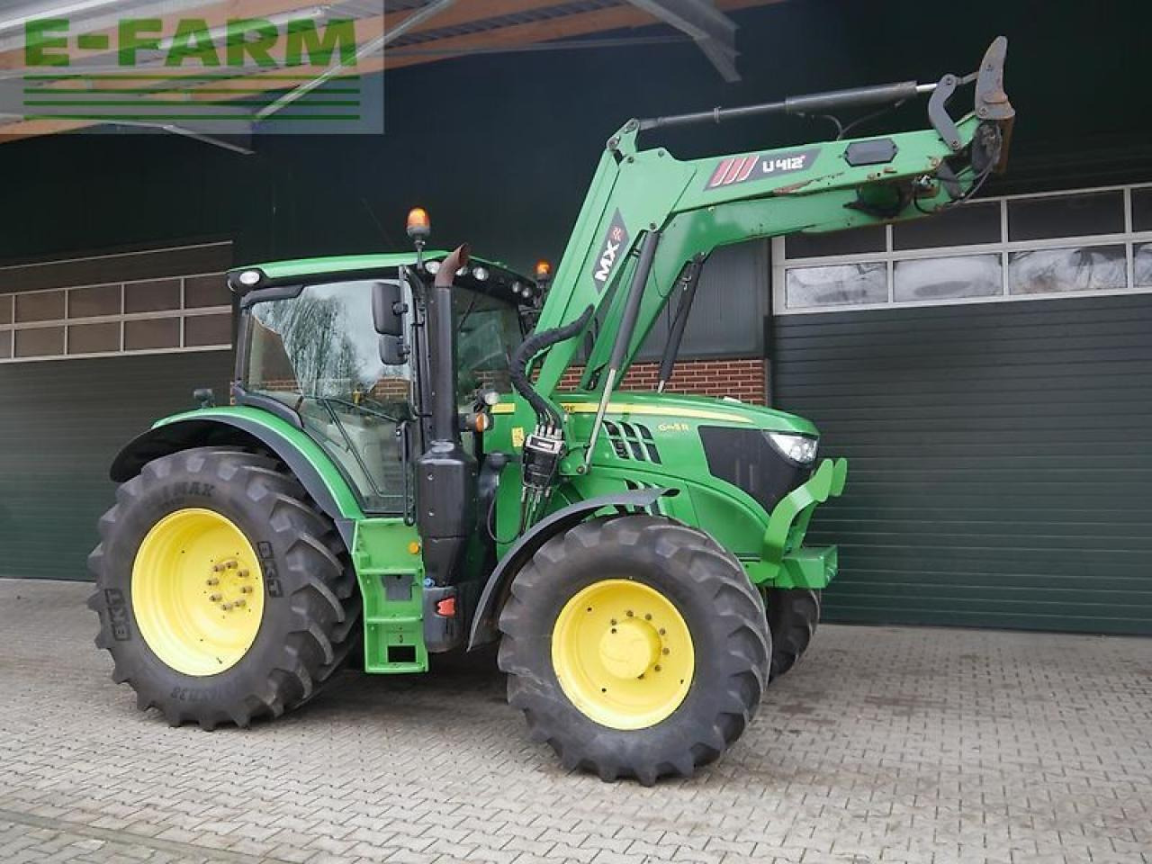 John Deere 6145r autoquad+ frontlader - טרקטור חקלאי: תמונה 1 John Deere 6145r autoquad+ frontlader - טרקטור חקלאי: תמונה 1