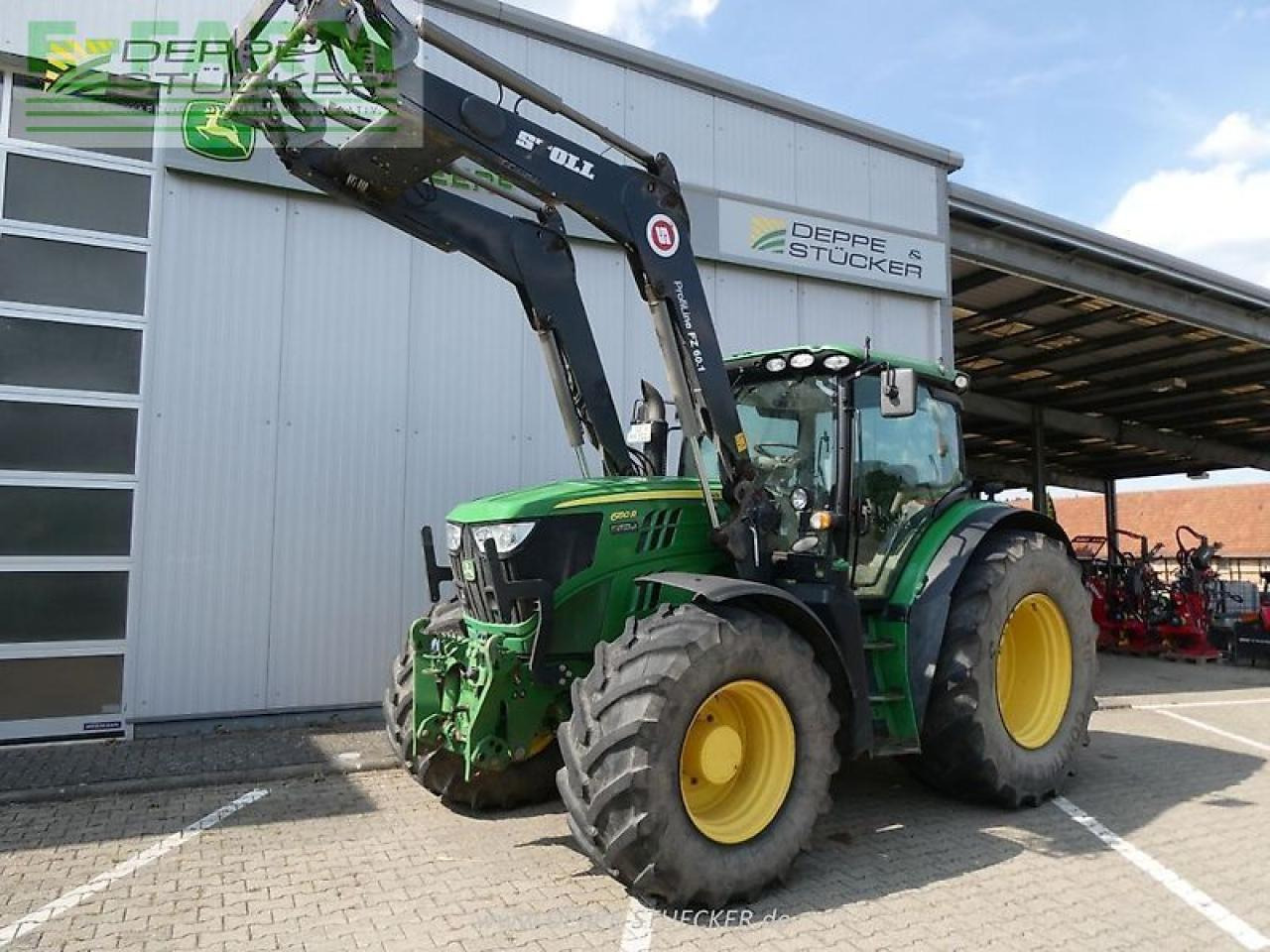John Deere 6150r - טרקטור חקלאי: תמונה 1 John Deere 6150r - טרקטור חקלאי: תמונה 1