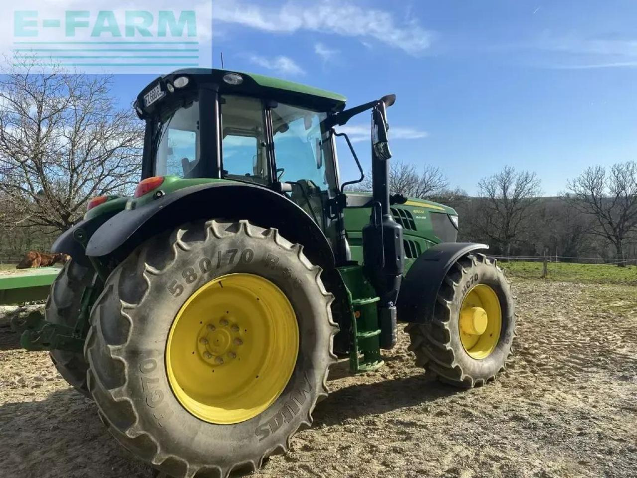 John Deere 6155 m autoquad eco shift - טרקטור חקלאי: תמונה 3 John Deere 6155 m autoquad eco shift - טרקטור חקלאי: תמונה 3
