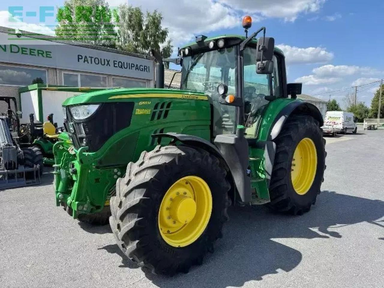 John Deere 6155m - טרקטור חקלאי: תמונה 1 John Deere 6155m - טרקטור חקלאי: תמונה 1