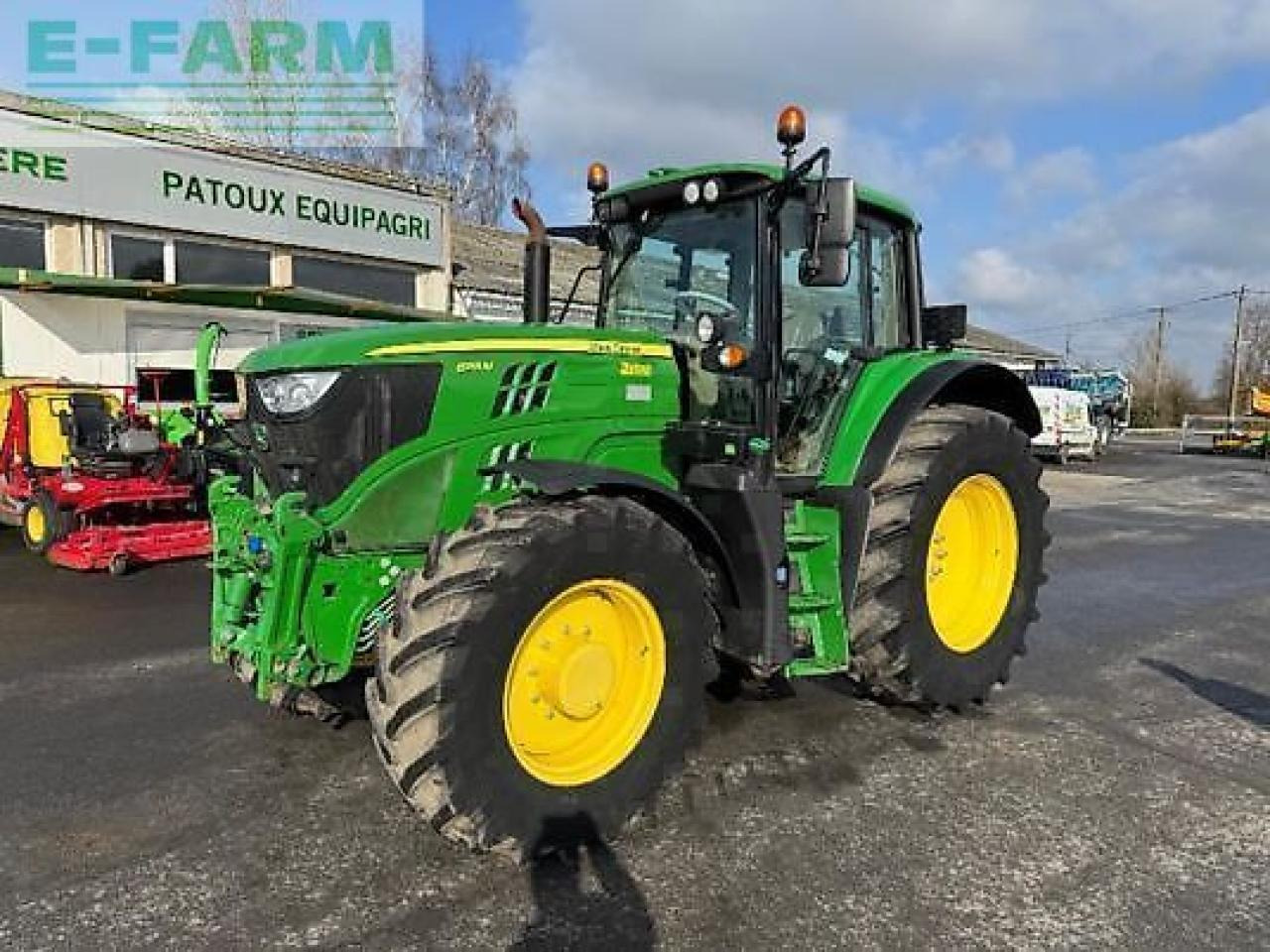 John Deere 6155m - טרקטור חקלאי: תמונה 1 John Deere 6155m - טרקטור חקלאי: תמונה 1