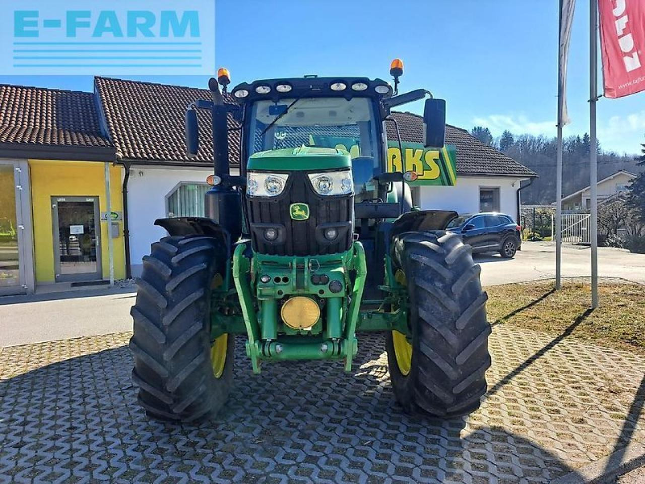 John Deere 6155r - טרקטור חקלאי: תמונה 2 John Deere 6155r - טרקטור חקלאי: תמונה 2