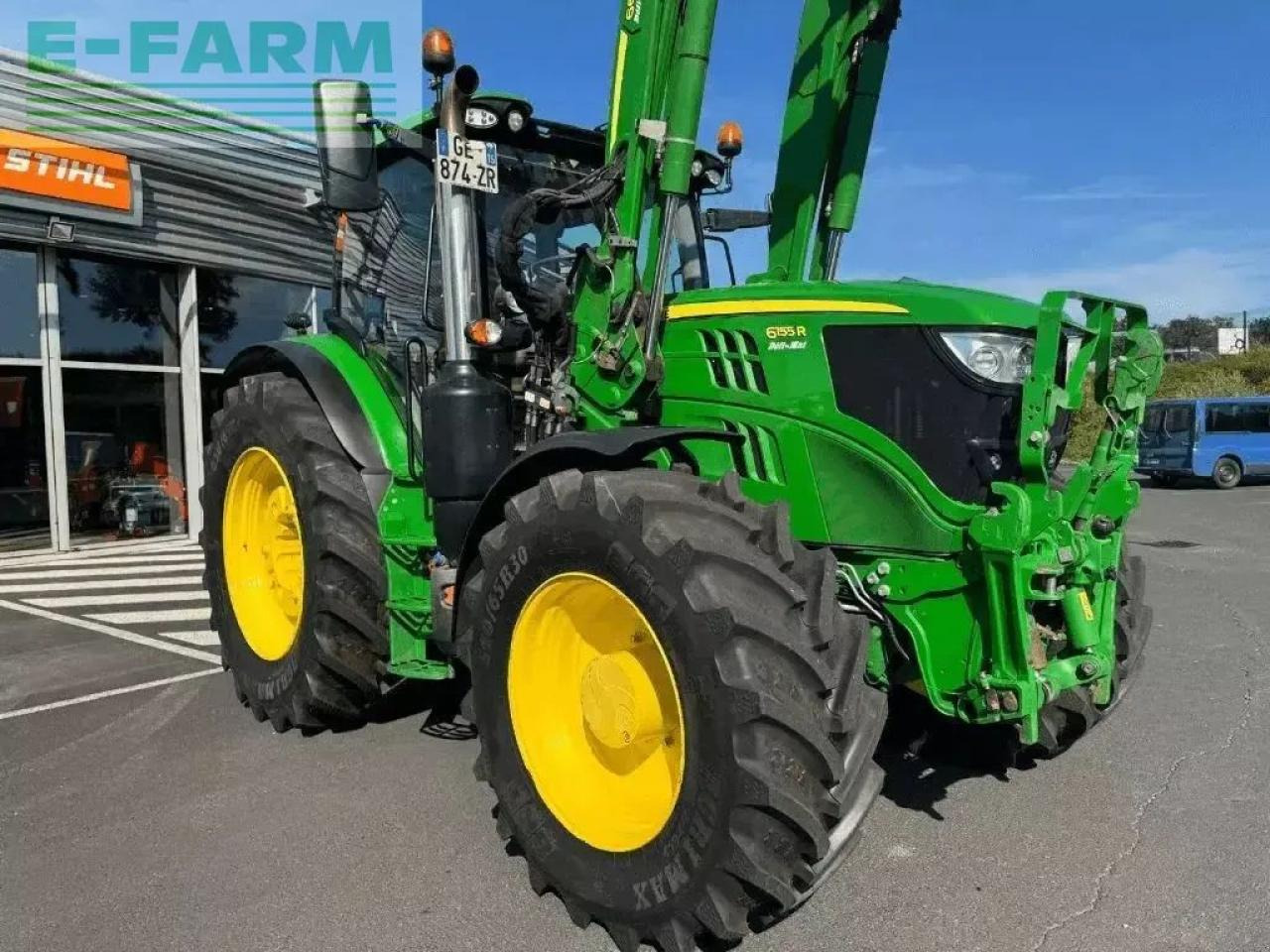 John Deere 6155r - טרקטור חקלאי: תמונה 1 John Deere 6155r - טרקטור חקלאי: תמונה 1