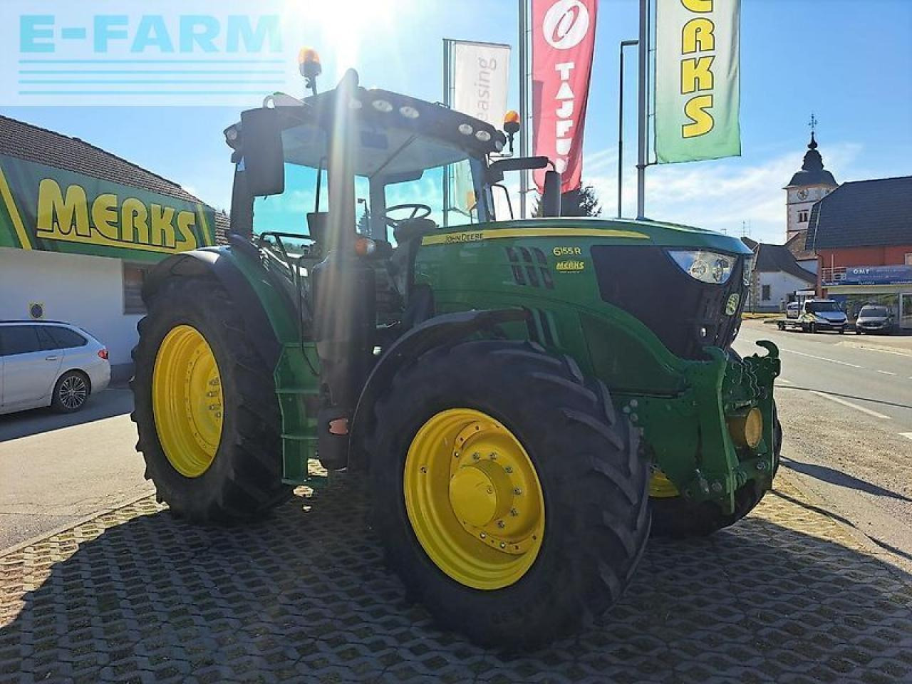 John Deere 6155r - טרקטור חקלאי: תמונה 3 John Deere 6155r - טרקטור חקלאי: תמונה 3