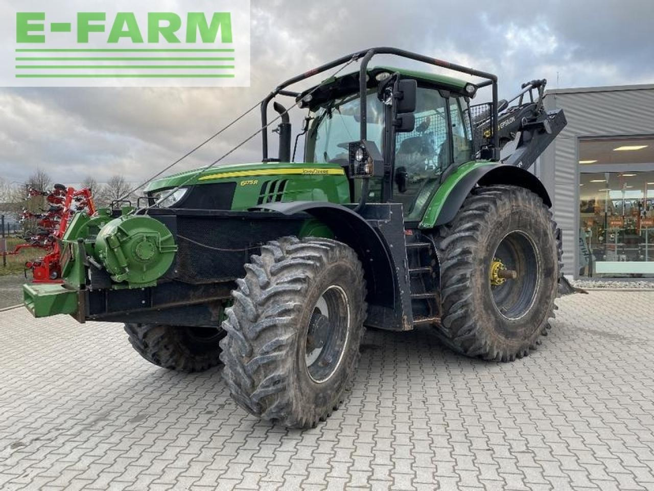 John Deere 6175r mit ritter forstumbau - טרקטור חקלאי: תמונה 1 John Deere 6175r mit ritter forstumbau - טרקטור חקלאי: תמונה 1
