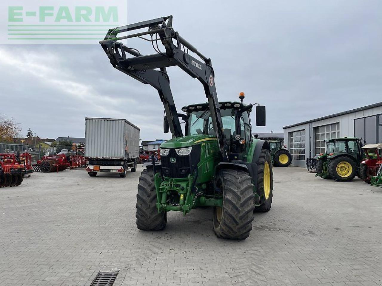 John Deere 6175r - טרקטור חקלאי: תמונה 3 John Deere 6175r - טרקטור חקלאי: תמונה 3
