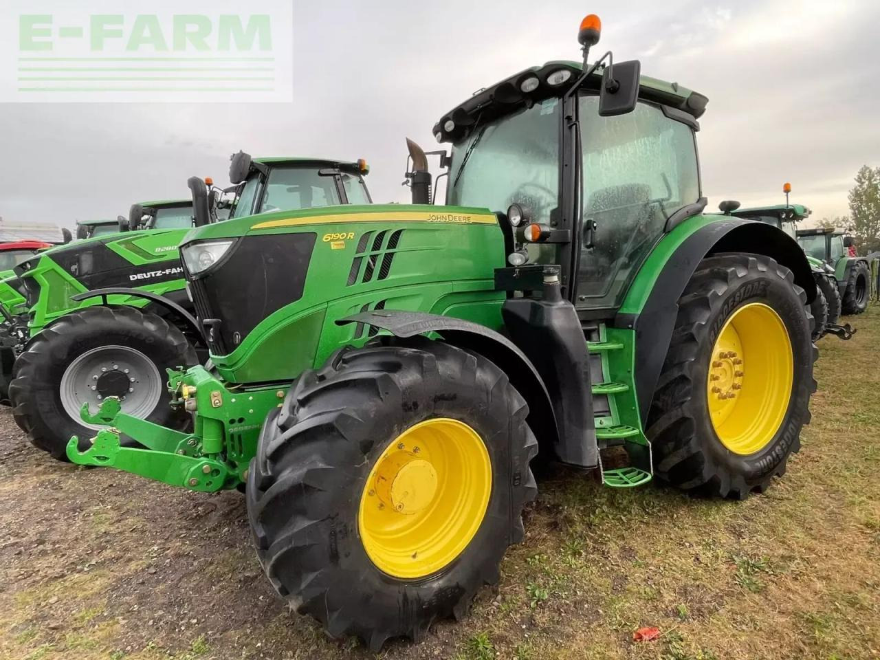 John Deere 6190r - טרקטור חקלאי: תמונה 1 John Deere 6190r - טרקטור חקלאי: תמונה 1