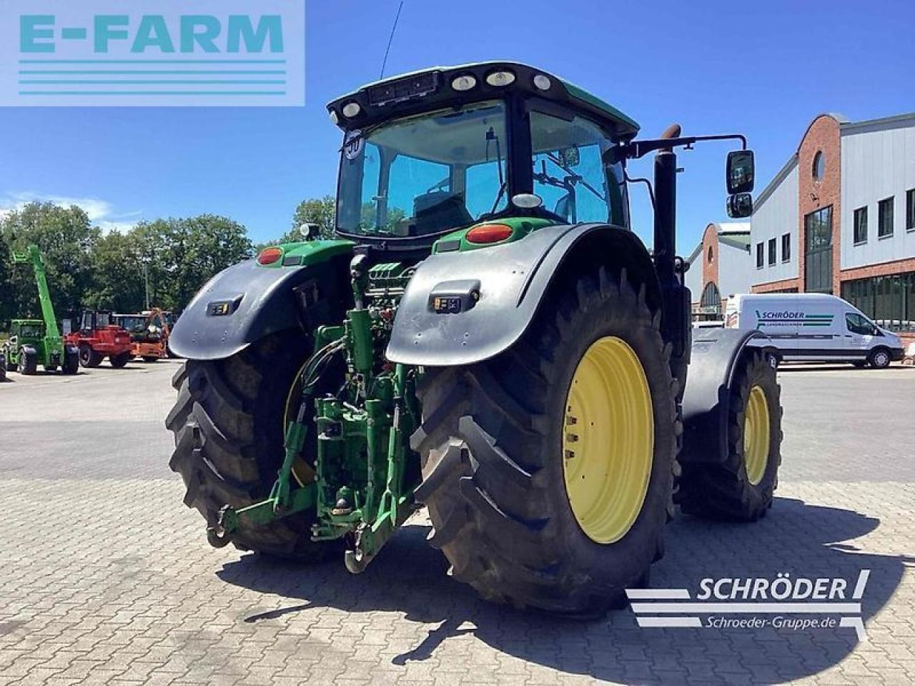 John Deere 6195 r - טרקטור חקלאי: תמונה 4 John Deere 6195 r - טרקטור חקלאי: תמונה 4