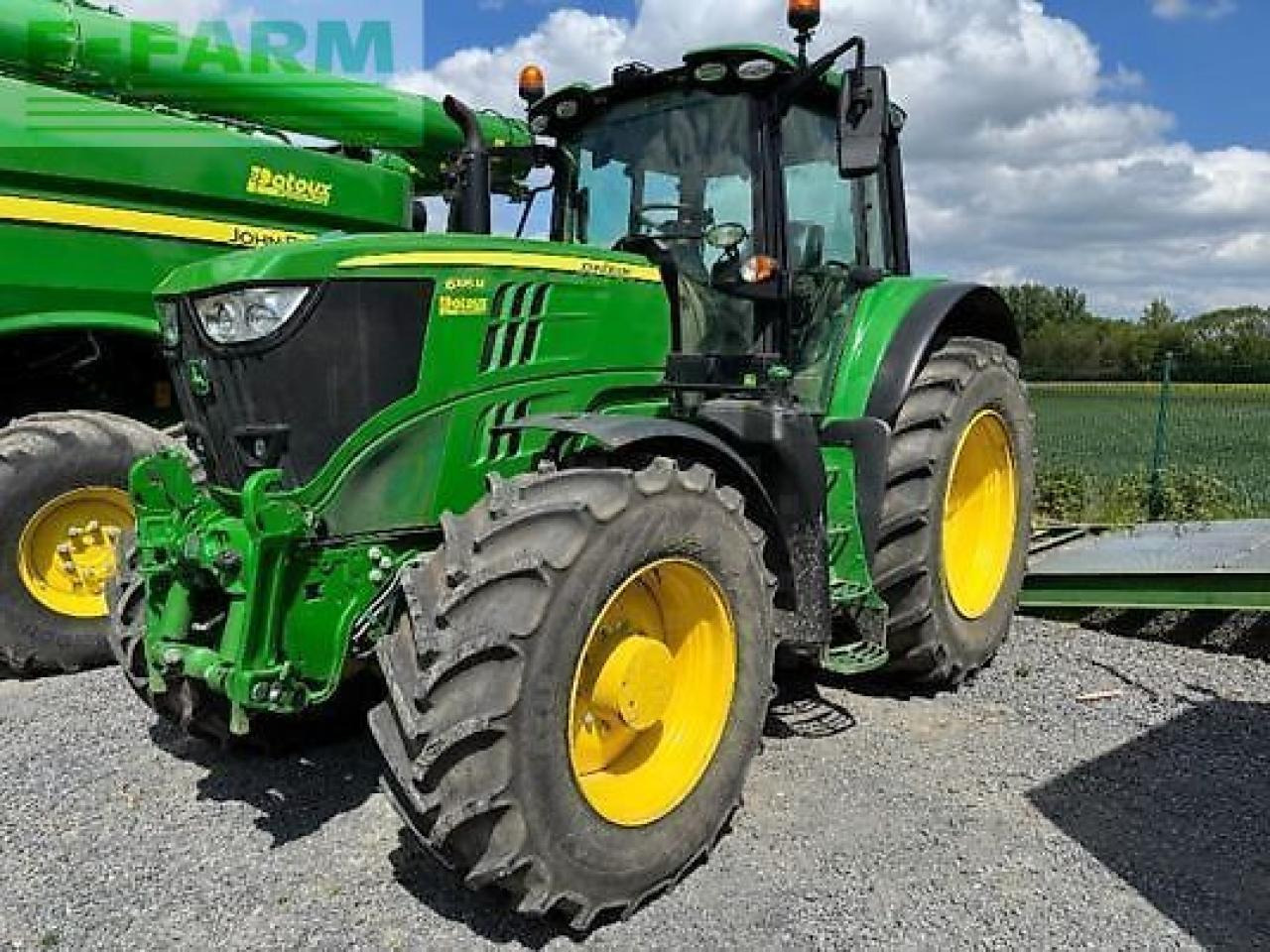 John Deere 6195m - טרקטור חקלאי: תמונה 1 John Deere 6195m - טרקטור חקלאי: תמונה 1