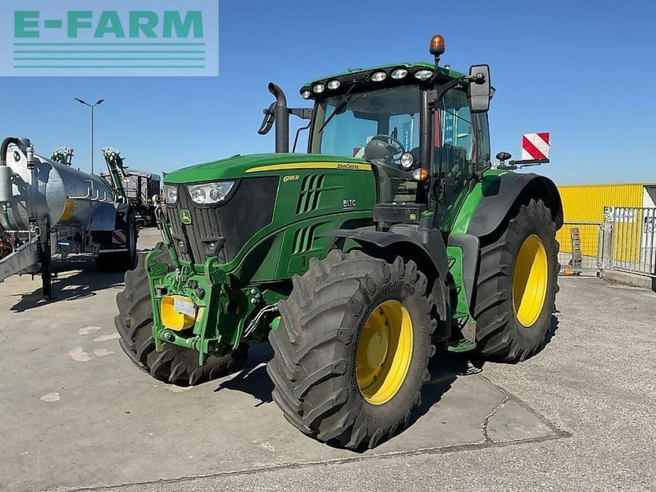 John Deere 6195r - טרקטור חקלאי: תמונה 1 John Deere 6195r - טרקטור חקלאי: תמונה 1