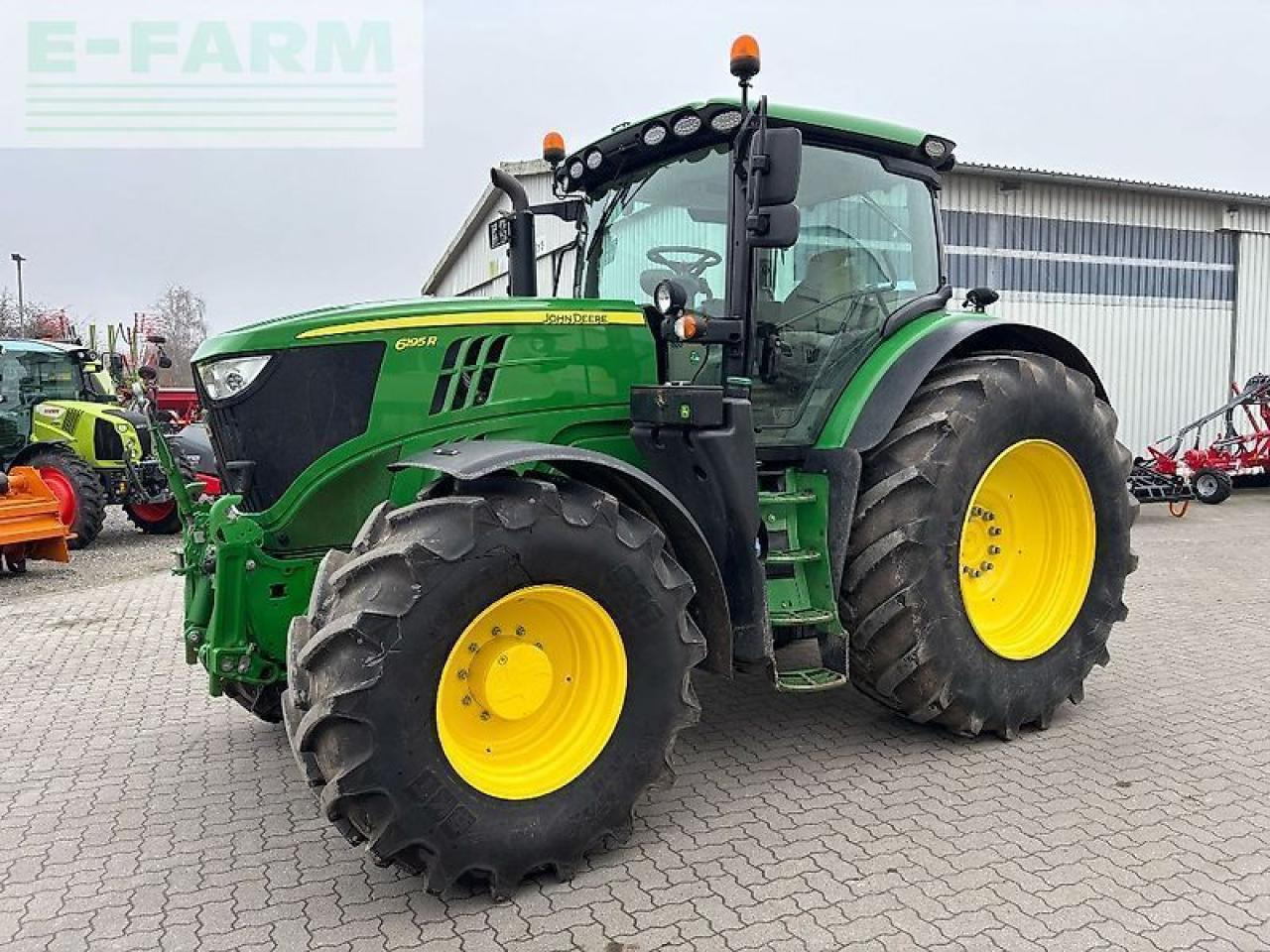 John Deere 6195r - טרקטור חקלאי: תמונה 3 John Deere 6195r - טרקטור חקלאי: תמונה 3