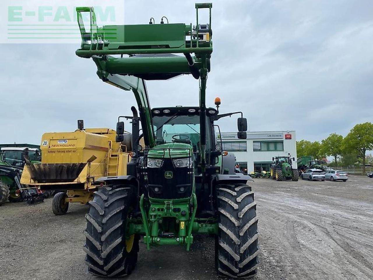 טרקטור חקלאי John Deere 6195r: תמונה 6
