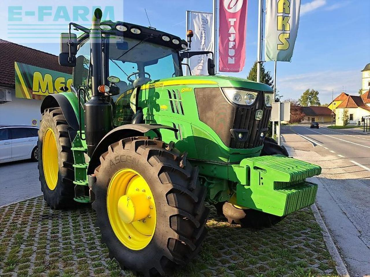 John Deere 6195r - טרקטור חקלאי: תמונה 3 John Deere 6195r - טרקטור חקלאי: תמונה 3