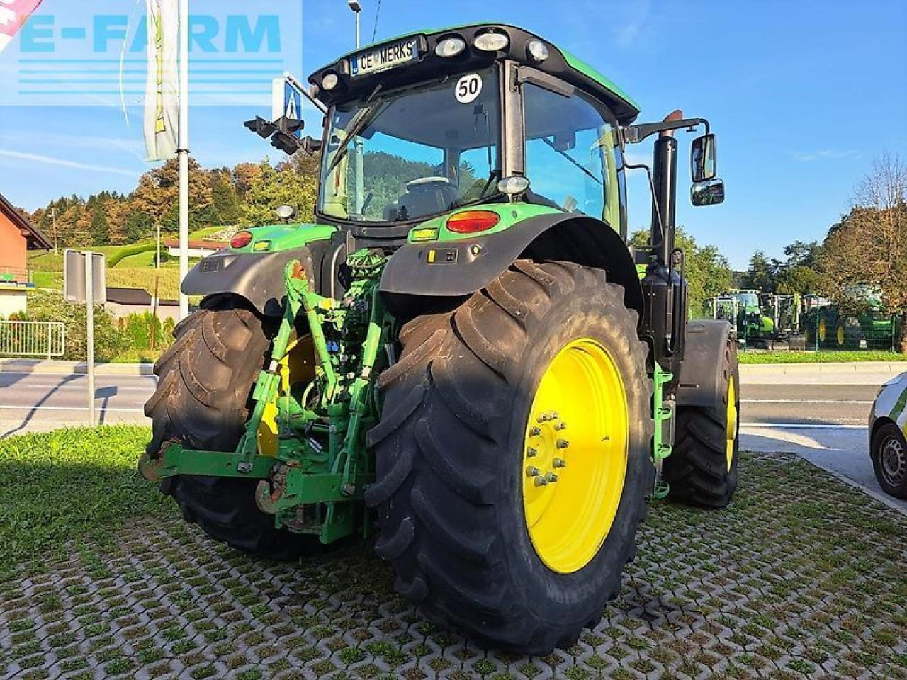 John Deere 6195r - טרקטור חקלאי: תמונה 5 John Deere 6195r - טרקטור חקלאי: תמונה 5