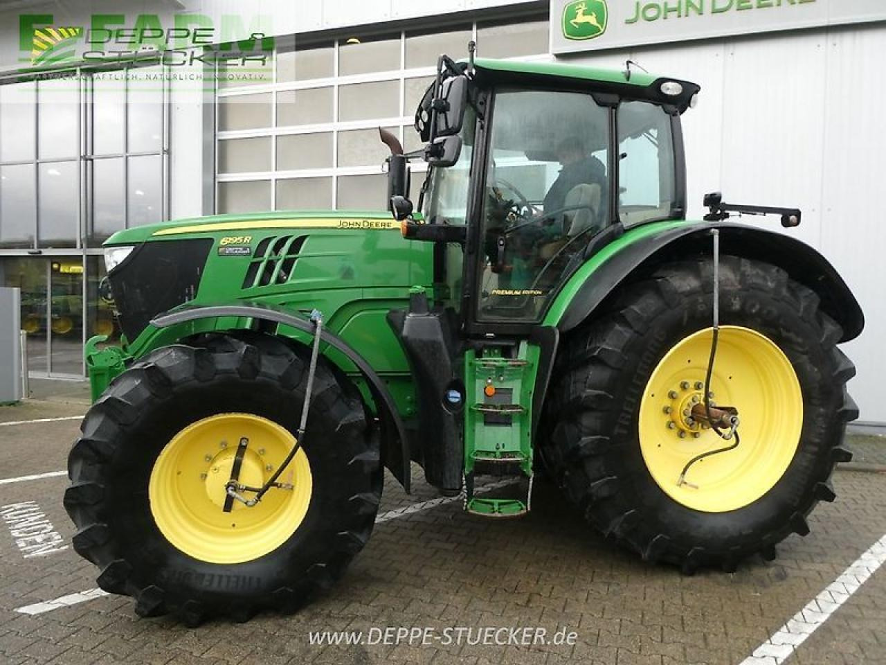 John Deere 6195r - טרקטור חקלאי: תמונה 1 John Deere 6195r - טרקטור חקלאי: תמונה 1