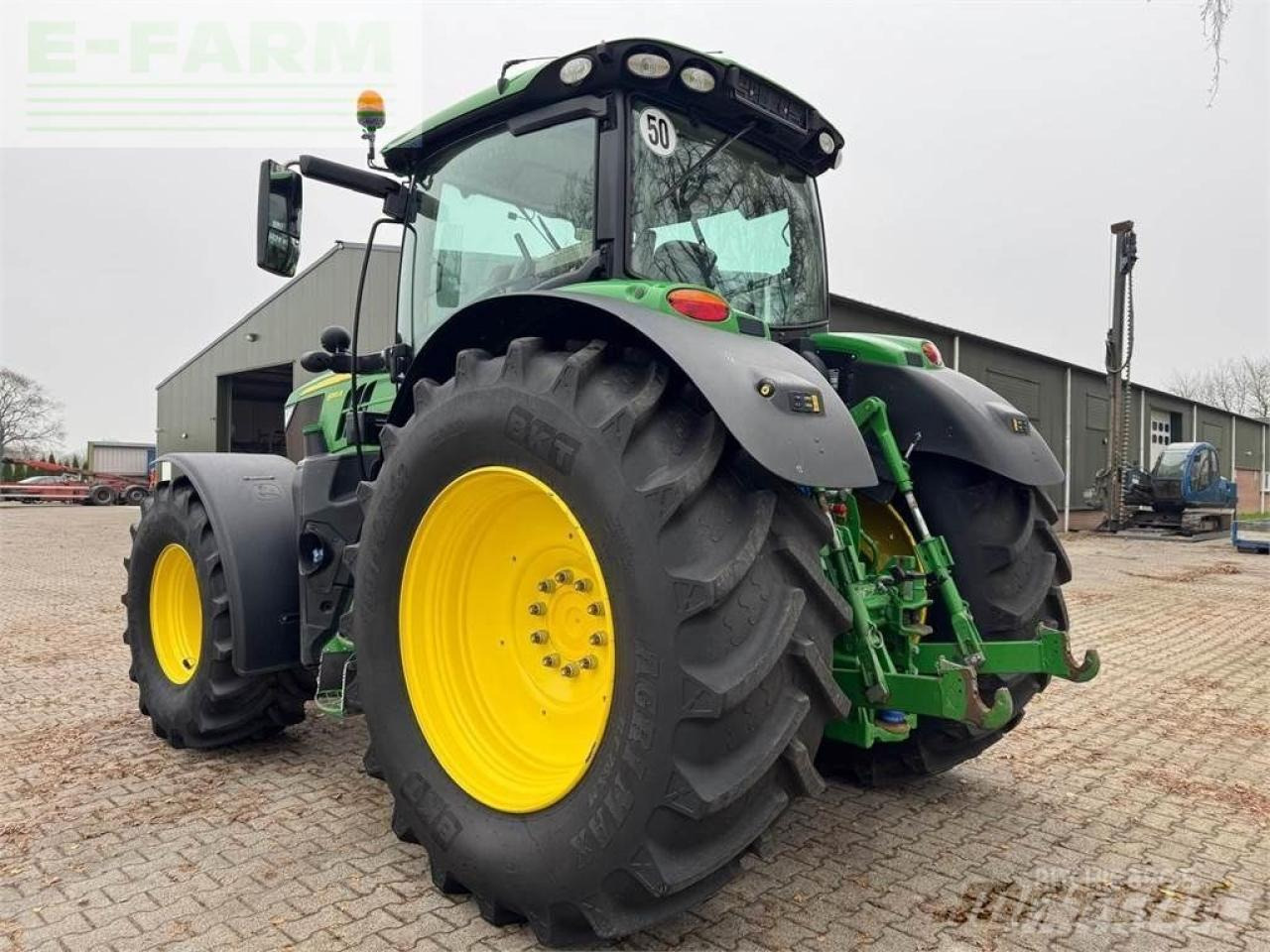 John Deere 6195r - טרקטור חקלאי: תמונה 3 John Deere 6195r - טרקטור חקלאי: תמונה 3