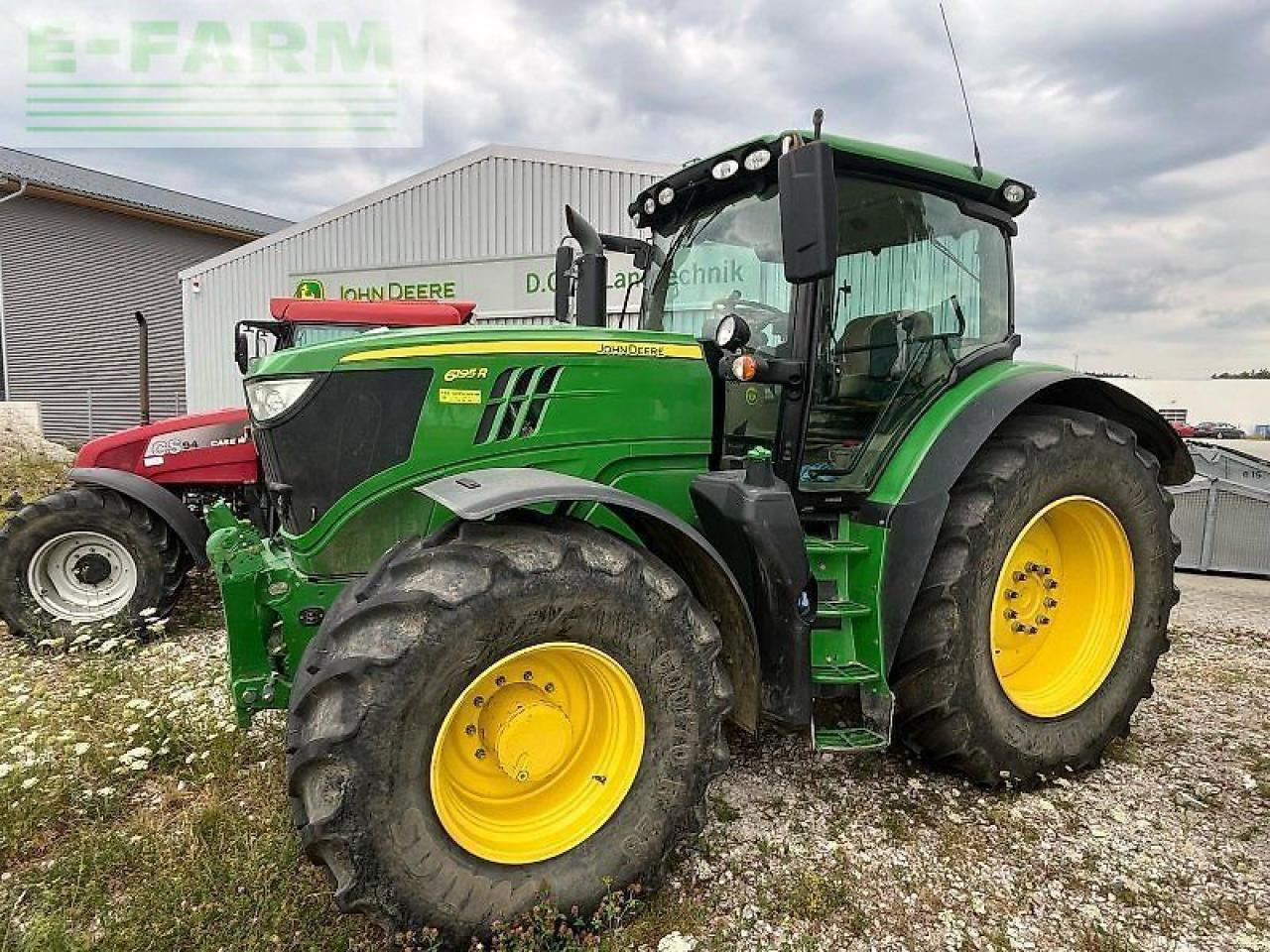 John Deere 6195r - טרקטור חקלאי: תמונה 1 John Deere 6195r - טרקטור חקלאי: תמונה 1