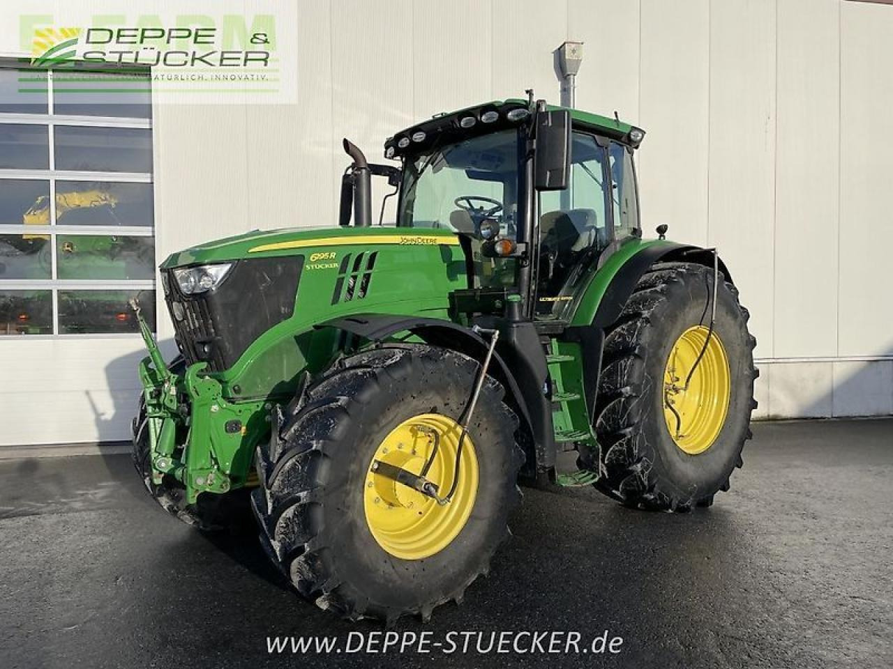John Deere 6195r - טרקטור חקלאי: תמונה 1 John Deere 6195r - טרקטור חקלאי: תמונה 1