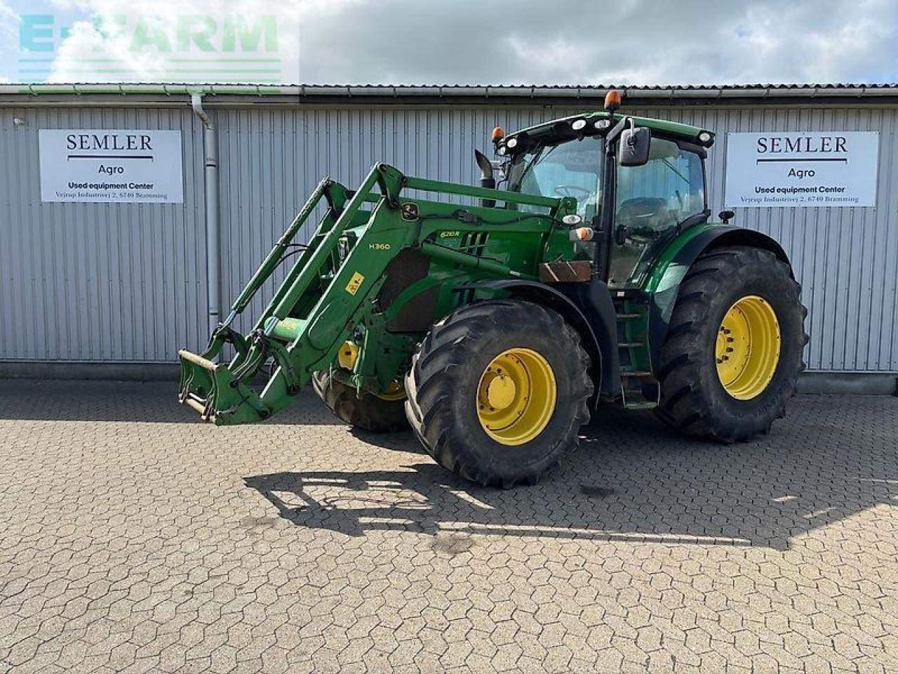 John Deere 6210r - טרקטור חקלאי: תמונה 1 John Deere 6210r - טרקטור חקלאי: תמונה 1