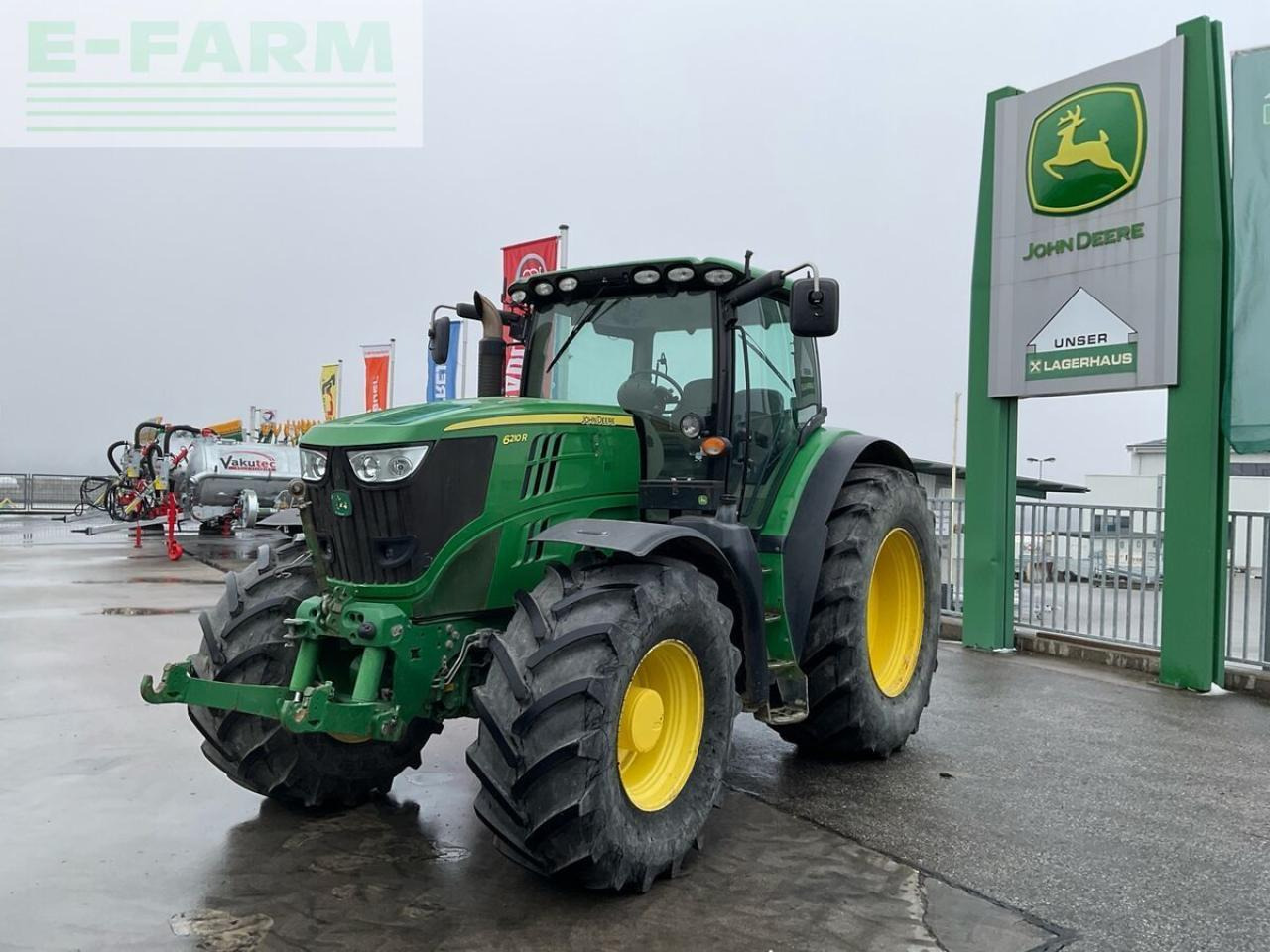 John Deere 6210r - טרקטור חקלאי: תמונה 1 John Deere 6210r - טרקטור חקלאי: תמונה 1