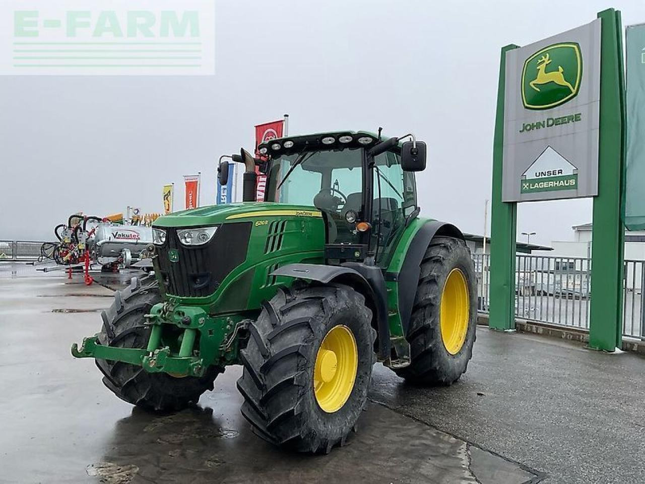 John Deere 6210r - טרקטור חקלאי: תמונה 1 John Deere 6210r - טרקטור חקלאי: תמונה 1