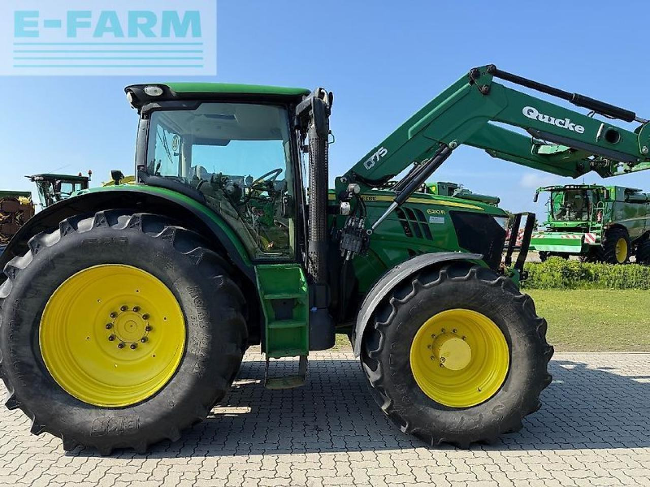 John Deere 6210r - טרקטור חקלאי: תמונה 2 John Deere 6210r - טרקטור חקלאי: תמונה 2