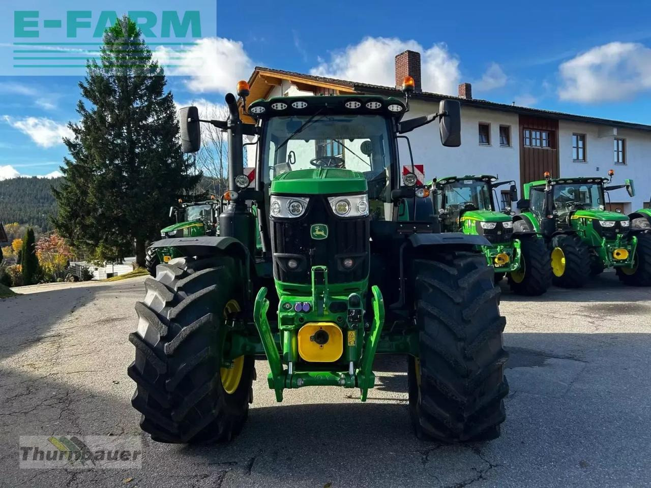 John Deere 6215r - טרקטור חקלאי: תמונה 3 John Deere 6215r - טרקטור חקלאי: תמונה 3