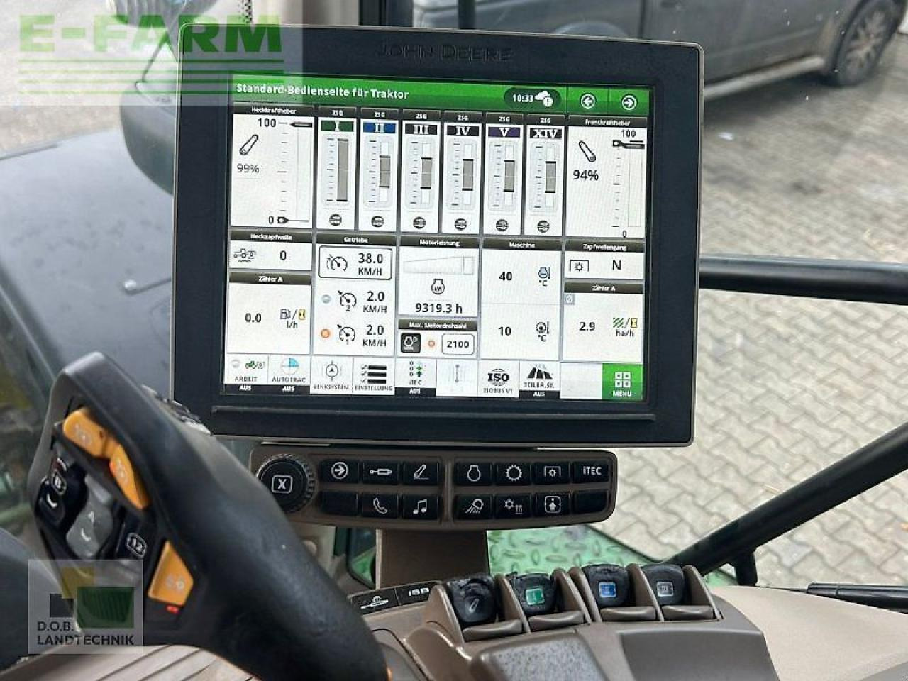 טרקטור חקלאי John Deere 6250r 6250 r: תמונה 11