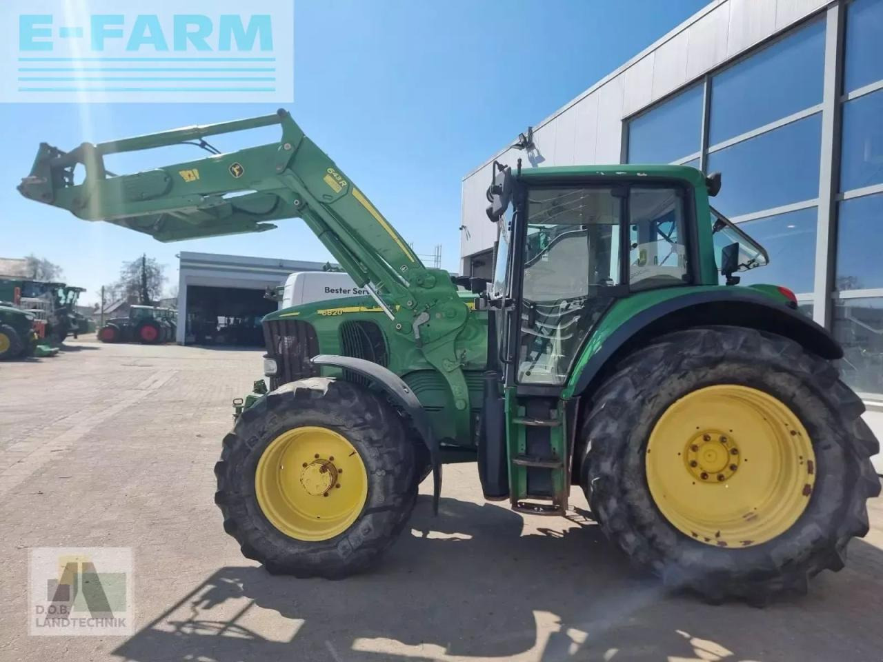 John Deere 6820 - טרקטור חקלאי: תמונה 3 John Deere 6820 - טרקטור חקלאי: תמונה 3