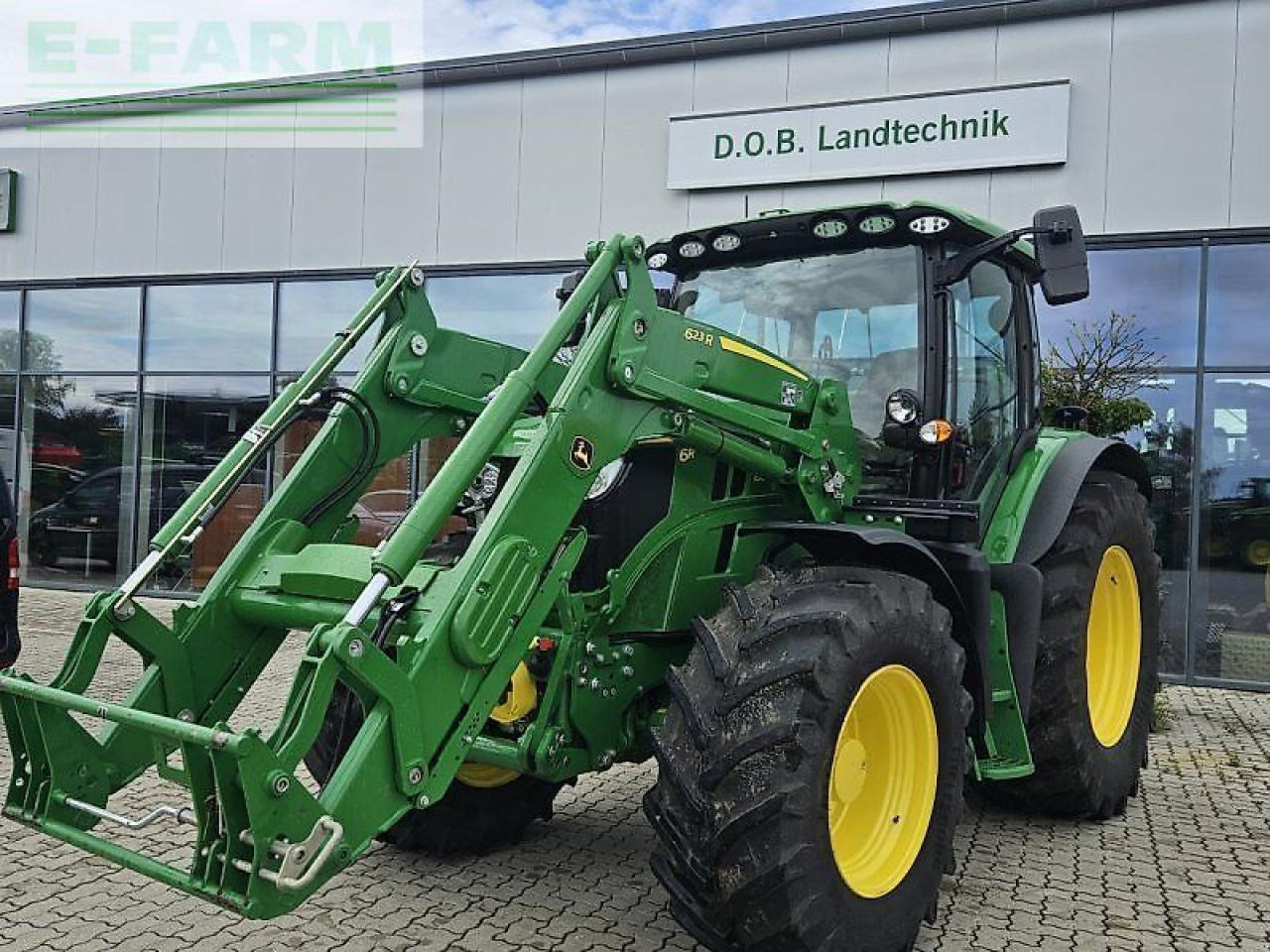 John Deere 6r 150 mit 623r frontlader - טרקטור חקלאי: תמונה 1 John Deere 6r 150 mit 623r frontlader - טרקטור חקלאי: תמונה 1