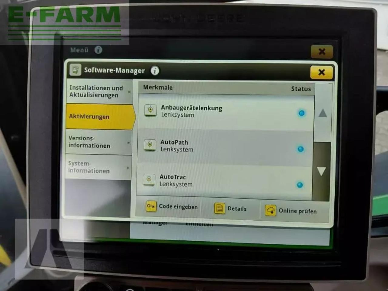 טרקטור חקלאי John Deere 6r 185 6r185: תמונה 25 טרקטור חקלאי John Deere 6r 185 6r185: תמונה 25