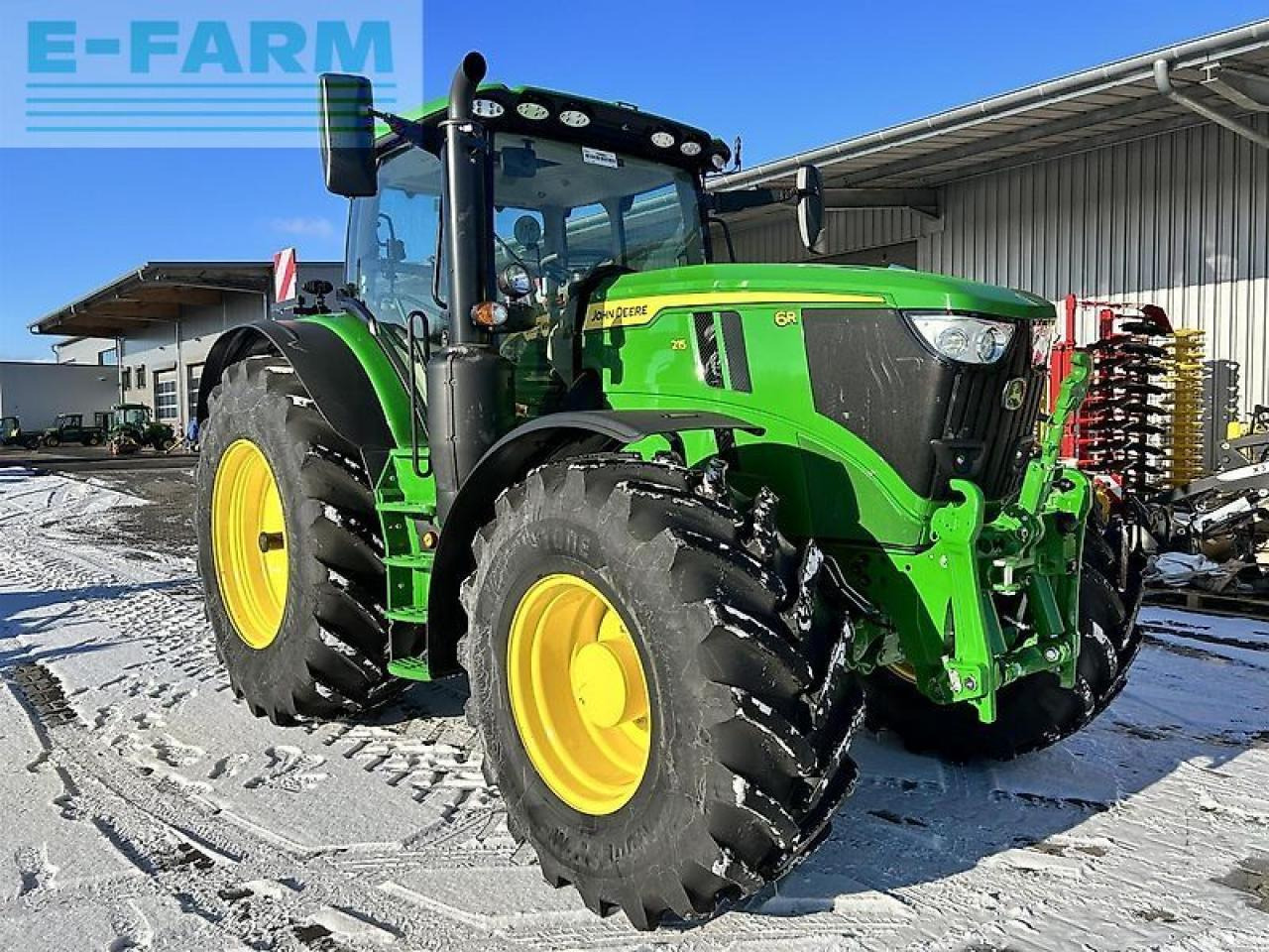 John Deere 6r 215 50km/h junger hirsch - טרקטור חקלאי: תמונה 5 John Deere 6r 215 50km/h junger hirsch - טרקטור חקלאי: תמונה 5