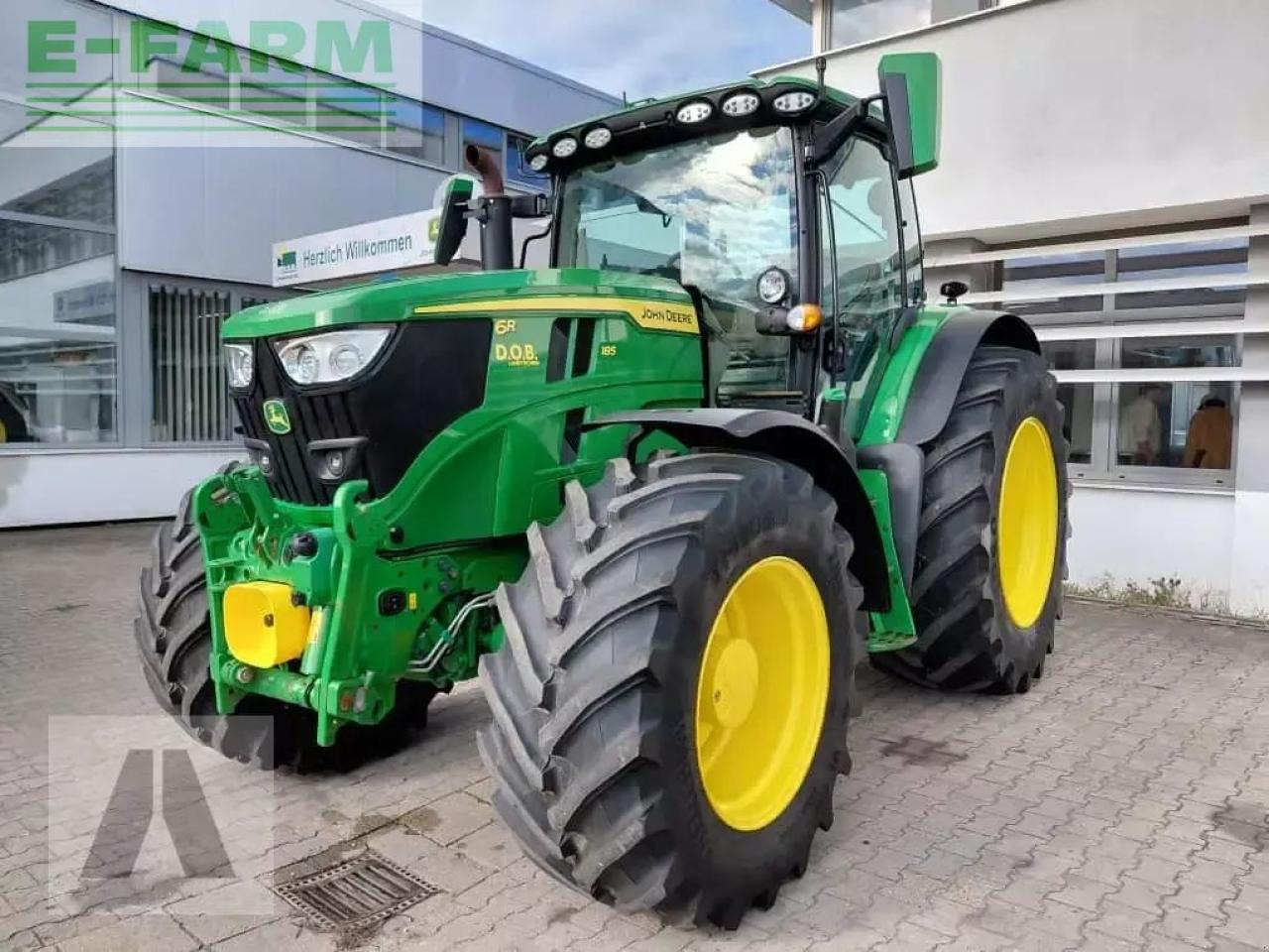 John Deere 6r185 6r 185 - טרקטור חקלאי: תמונה 1 John Deere 6r185 6r 185 - טרקטור חקלאי: תמונה 1