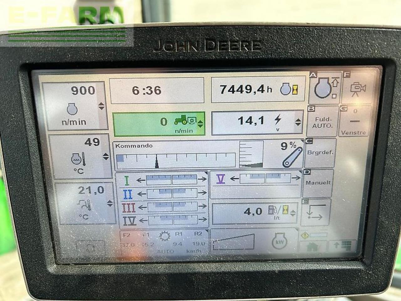 John Deere 7230r - טרקטור חקלאי: תמונה 3 John Deere 7230r - טרקטור חקלאי: תמונה 3