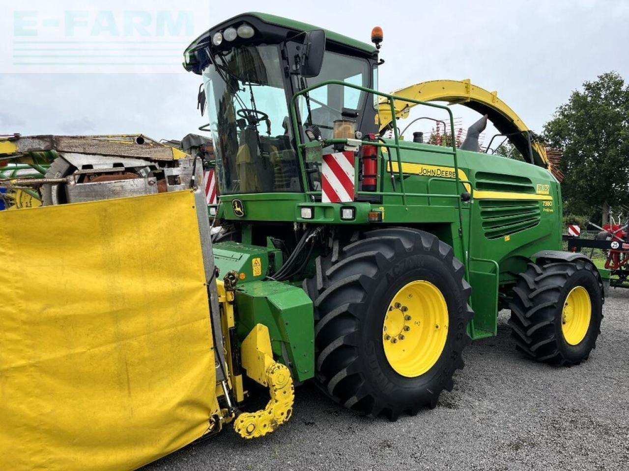 John Deere 7280 prodrive, allrad, 40 km/h, kemper 360, pick - מקצרת מספוא: תמונה 1 John Deere 7280 prodrive, allrad, 40 km/h, kemper 360, pick - מקצרת מספוא: תמונה 1