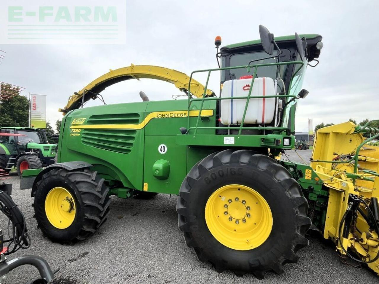 John Deere 7280 prodrive, allrad, 40 km/h, kemper 360, pick - מקצרת מספוא: תמונה 3 John Deere 7280 prodrive, allrad, 40 km/h, kemper 360, pick - מקצרת מספוא: תמונה 3