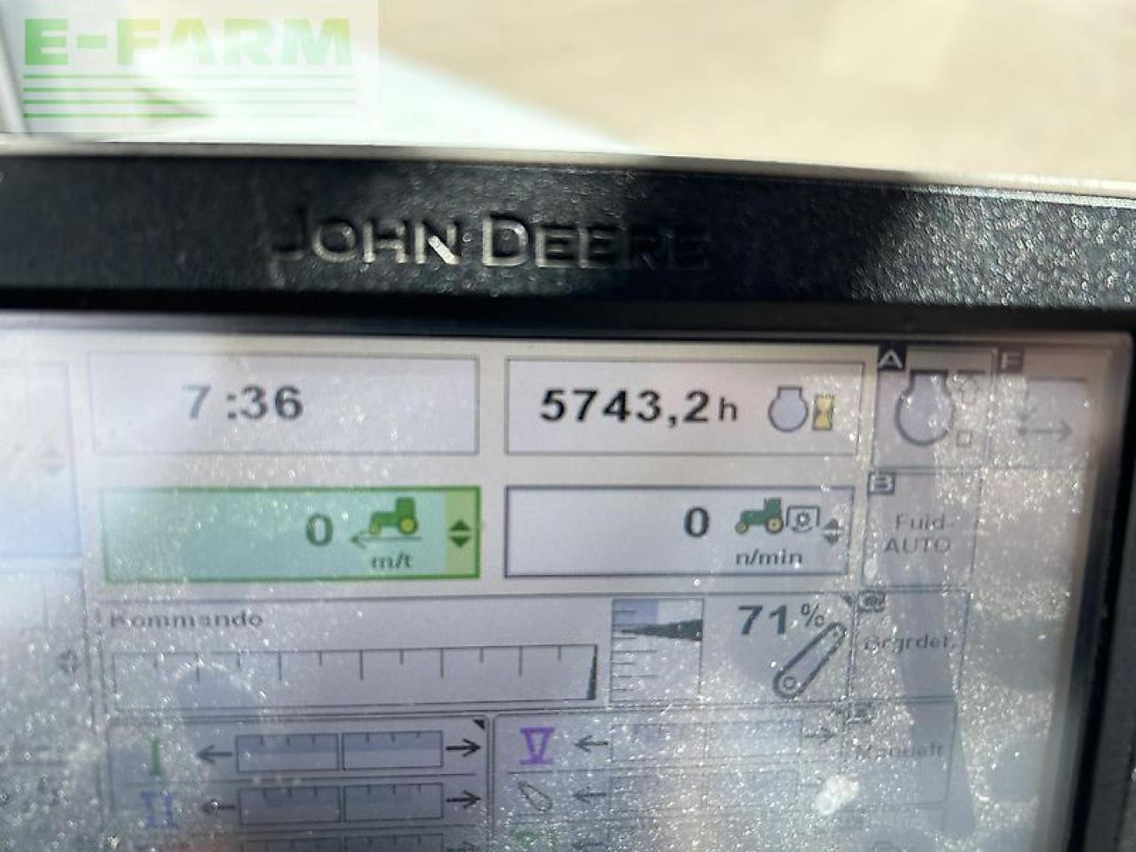 John Deere 7280r - טרקטור חקלאי: תמונה 4 John Deere 7280r - טרקטור חקלאי: תמונה 4