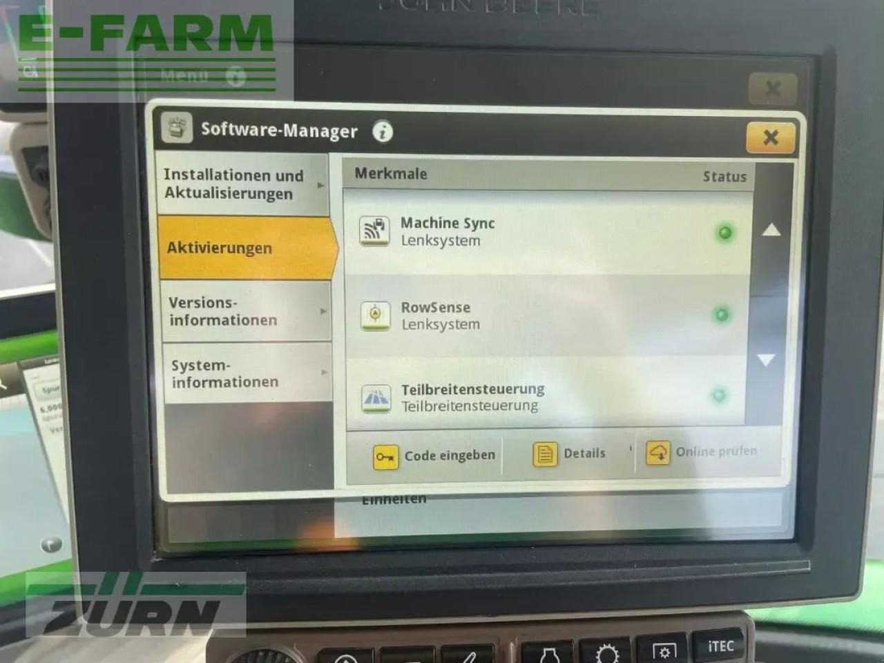 טרקטור חקלאי John Deere 7310r: תמונה 22 טרקטור חקלאי John Deere 7310r: תמונה 22