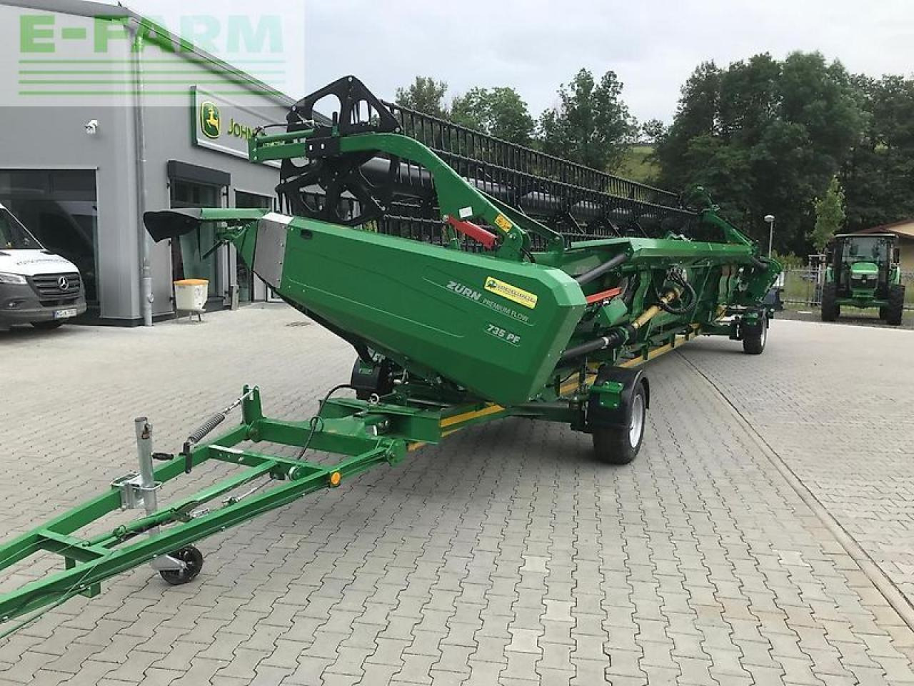 John Deere 735pf - צרופת מקצרת מספוא: תמונה 2 John Deere 735pf - צרופת מקצרת מספוא: תמונה 2