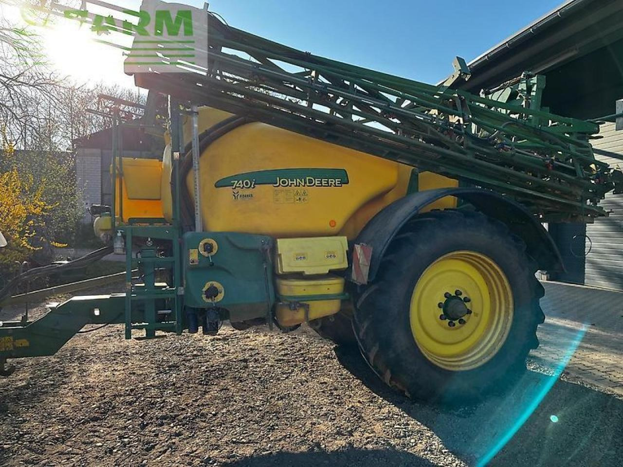 John Deere 740i - מרסס נגרר: תמונה 1 John Deere 740i - מרסס נגרר: תמונה 1